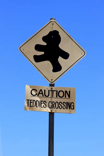 Teddy Crossing Sign