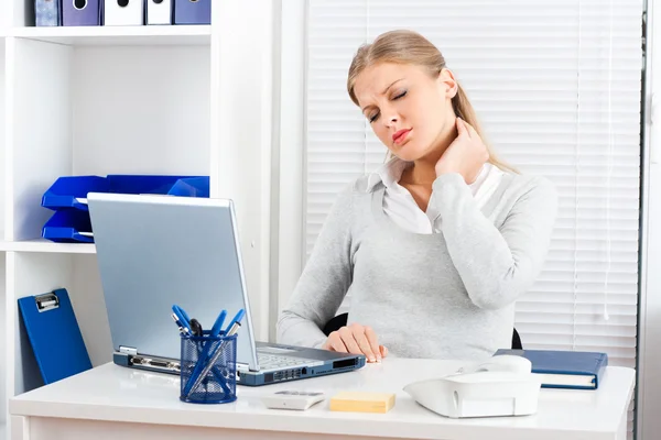 Neck pain at work