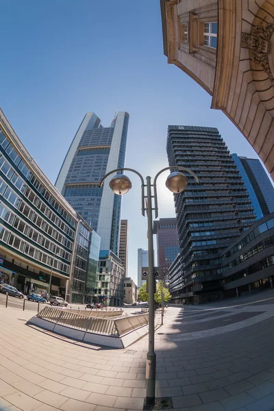 Frankfurt city street view