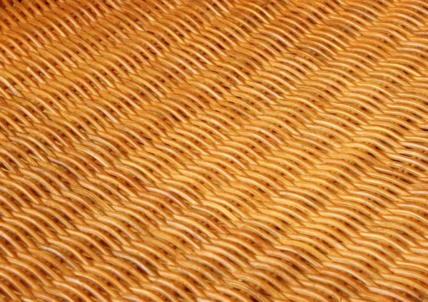 Bamboo basketwork closeup on old chair