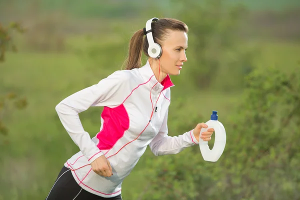Sport woman running
