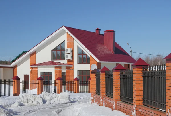 New two-storeyed cottage