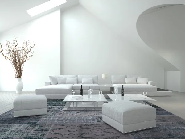 Awesome white Living Room Interior Architecture