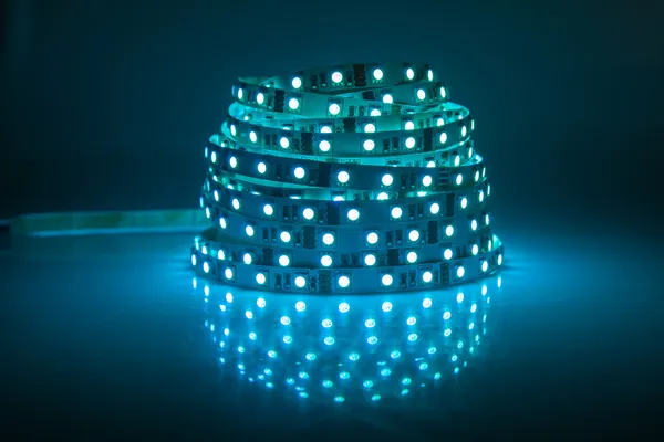 Glowing LED garland, strip