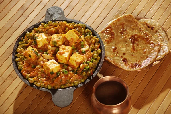 Mattar Paneer  is a north Indian dish