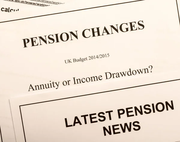 Pension change documents