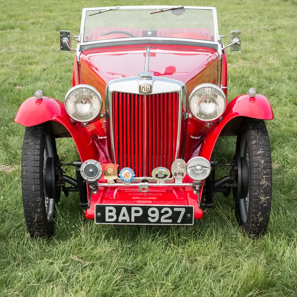 Vintage MG TA sportscar