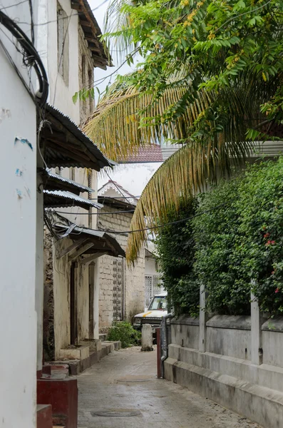 STONE TOWN, TANZANIA - 27 MARCH: narrow streets of Stone Town -