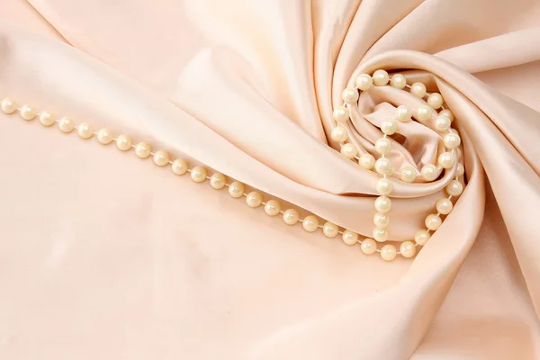 Natural Silk and Pearls