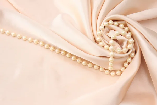 Natural Silk and Pearls