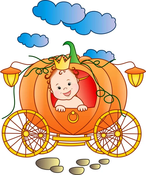 The Little Prince in a pumpkin