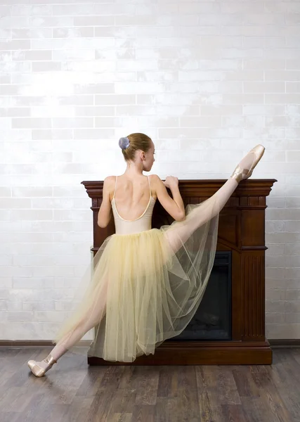 Studio portrait of an attractive young ballerina