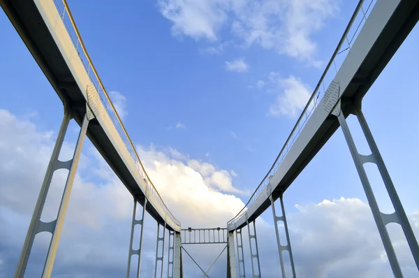 Suspension Bridge. Nice photo.