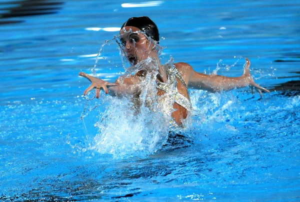 Spanish synchronized swimming team.