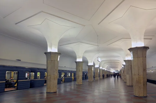 Russia, Moscow, Underground Station Kropotkinskaya Moscow Metro