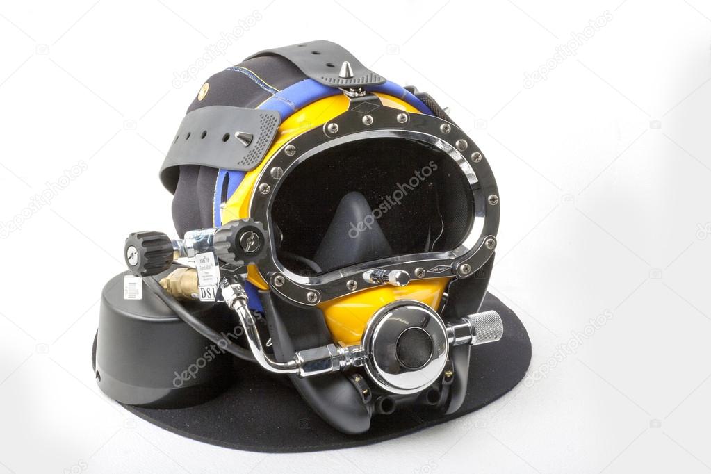 Modern Diving Helmet — Stock Photo © stockbp #47477661