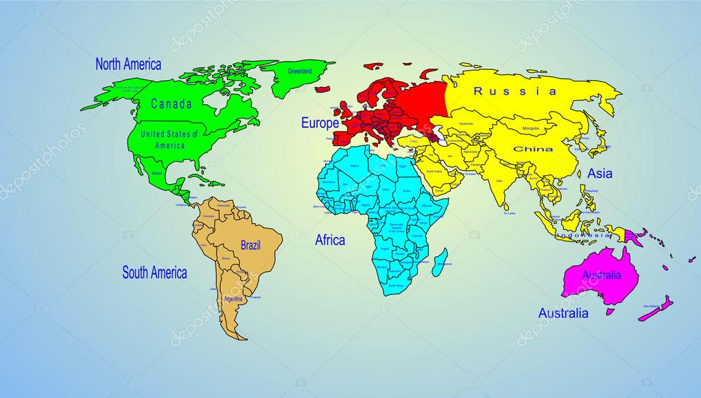 how many different plates are clearly shown on the map how many different plates are clearly shown on the map