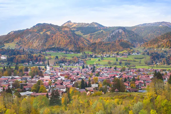 Little village in the Alps