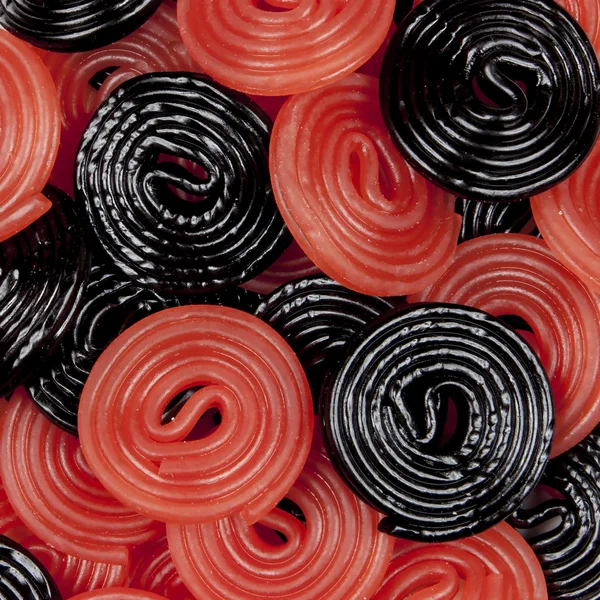 Red and Black Licorice Wheels