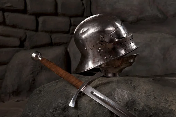 Armor of the medieval knight