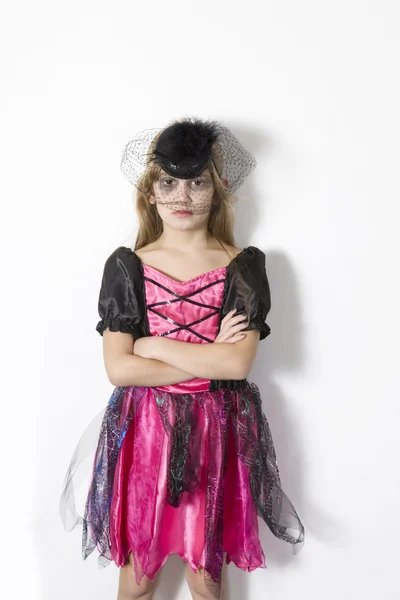 Girl in carnival fancy dress