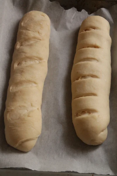 Bread, long loaf, dough