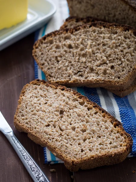Traditional Polish whole grain rye bread