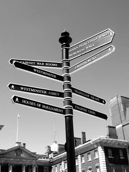 London street signpost