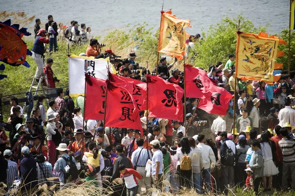 Traditional cultural event in South Korea, Eoga  procession