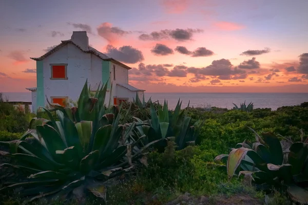 House overlooking the sea