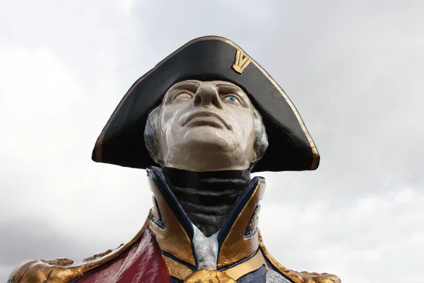 Stone statue of Captain