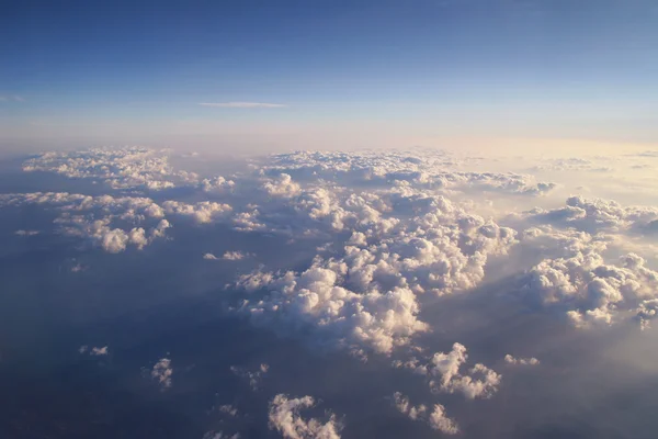 Beautiful clouds shot from above