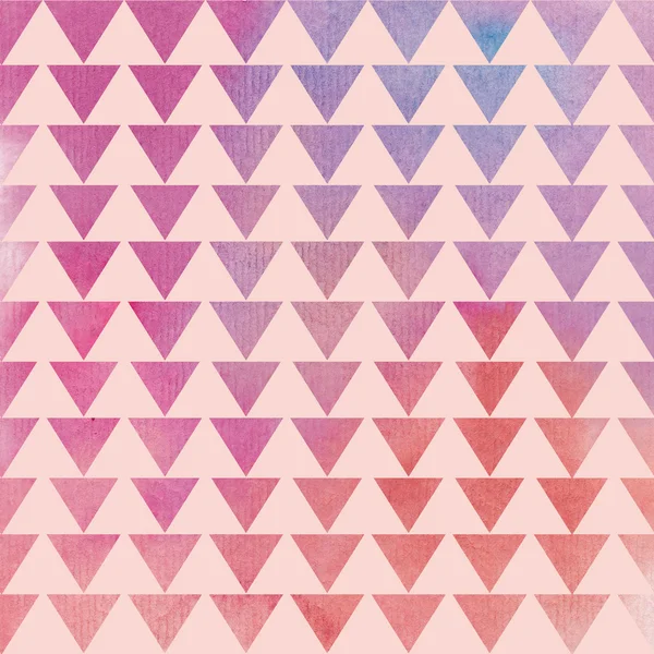 Modern Watercolor Triangles Background