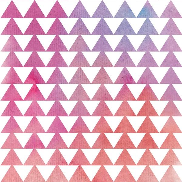 Modern Watercolor Triangles Background