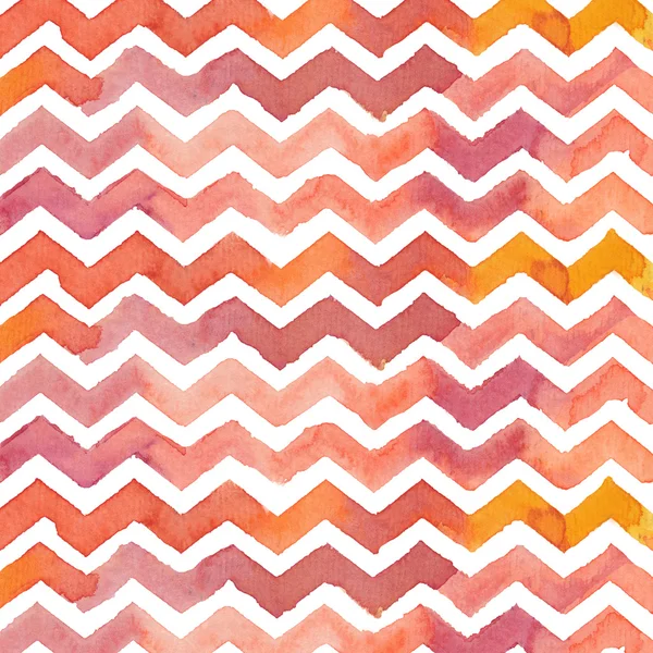 Watercolor Chevron Background. Painted Chevron Background