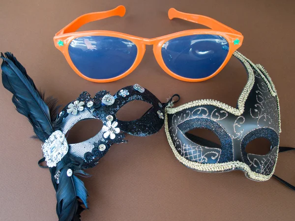 Carnival Mask and Sunglasses