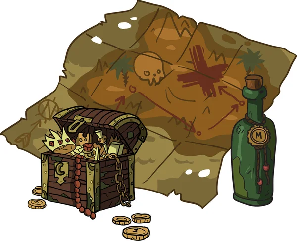 寻宝图 - 图库矢量图像 lemon5ky #48526735