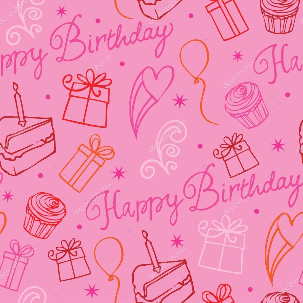 Birthday Pattern Pink Vector | happy birthday pattern stock vector 169 omw 48660763 Birthday Pattern Pink Vector | happy birthday pattern stock vector 169 omw 48660763