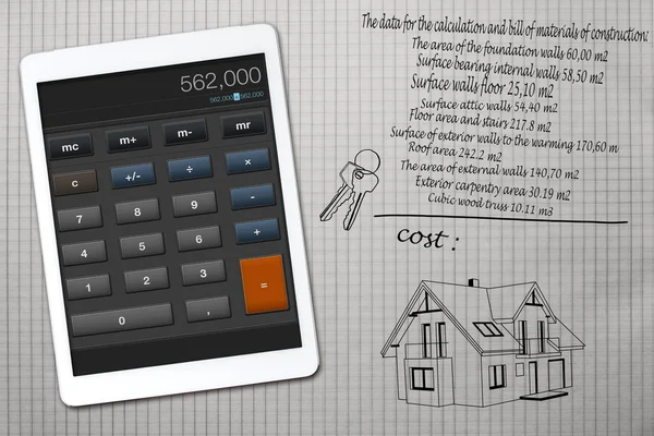 Home construction cost calculator