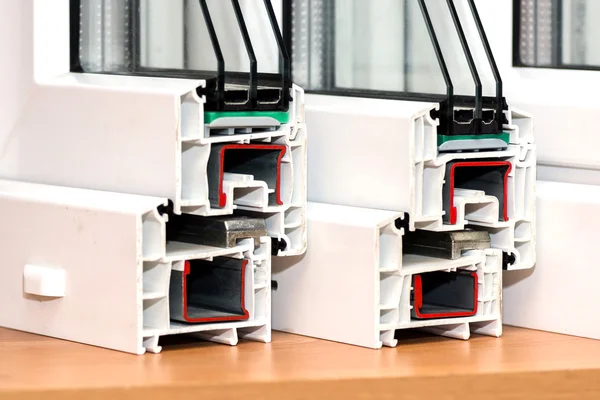 PVC profile system for windows manufacturing