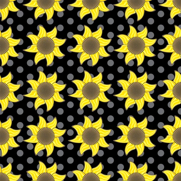 Flowers. Seamless pattern with flowers