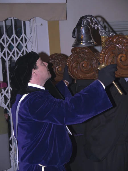 The Easter processions in Nerja on the Costa del Sol Andalucia Southern Spain