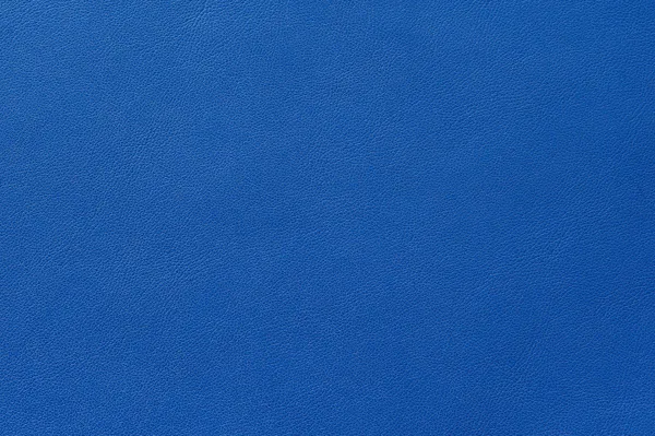 Closeup of seamless blue leather texture