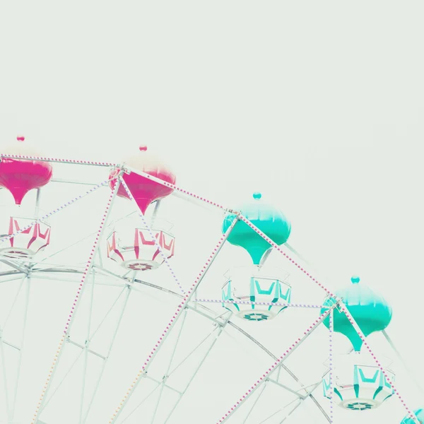Ferris Wheel. Vintage Carnival