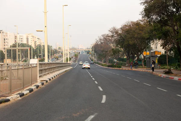 Highways City Traffic Israel Tel Aviv Israel 2015 — Stockfoto