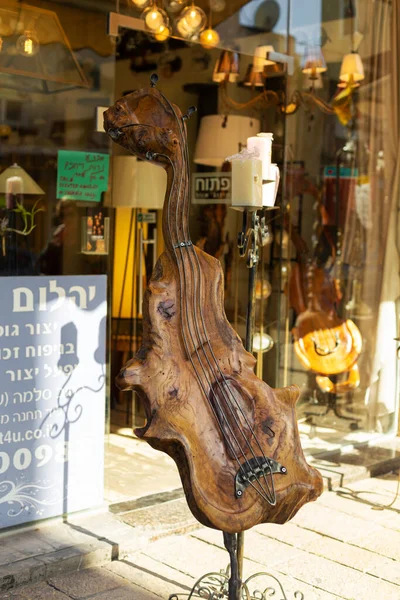 Straatmarkt Van Souvenirs Antiek Israël Tel Aviv Israël 2015 — Stockfoto
