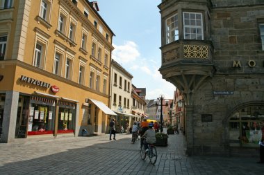 regensburg sokak sahnesi
