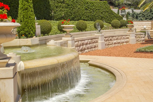 Jardín Bahai en Haifa Norte de Israel —  Fotos de Stock