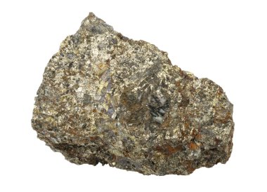mineral koleksiyon: chalcopyrite.
