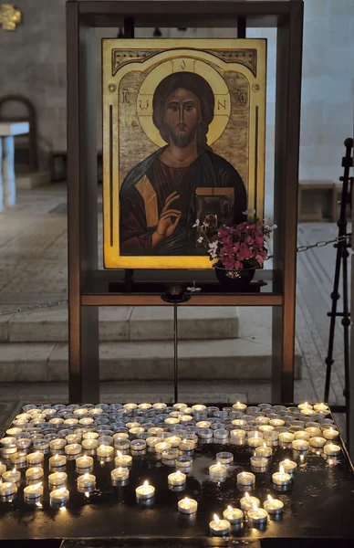 Igreja Tabgha, interior — Fotografia de Stock